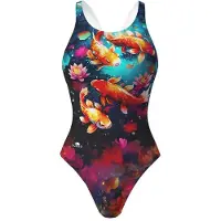 Turbo Koi River Swimsuit Veelkleurig M Vrouw