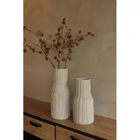 HS Potterie Vigo Zand Beige Bloempot D20 x H18 cm