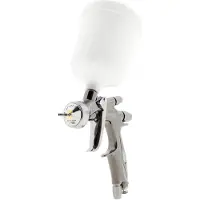 Iwata Paint Gun With Pressure Gauge Zilver