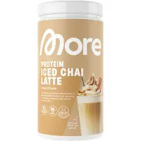 More Nutrition More Protein Iced Chai Latte | Geen toegevoegde suiker | Eiwitpoeder met cafeïne |