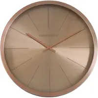 Decostar Wandklok ro Copper L roze goud