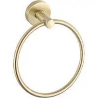 Mexen Remo handdoekhouder, geborsteld goud - 7050732-55
