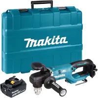 Makita DDA 450 T1K Accu haakse boormachine 18 V 70 Nm borstelloos + 1x accu 5.0 Ah + koffer - zonder lader