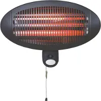 DNA Terrasverwarmer Elektrisch - Terrasverwarmer - Terrasverwarmer Infrarood - Zwart - 17cm x 50cm x 37cm