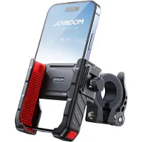 JOYROOM Mobielhouder voor fiets - Motorfiets - Anti-shake schokdemper - Universele telefoonhouder voor stuur (4,7-7 inch)