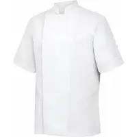PROFESSIONAL Professionele witte koksbuis korte mouw Maat XXXL wasbaar op 95 graden