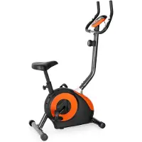 SCH Hometrainer Fiets - Hometrainers Fitness - Hometrainer - Zwart- 80cm x 51cm x 132cm