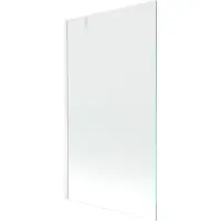 Mexen Next badwand partition 1-delig 90 x 150 , transparant, wit - 895-090-000-00-00-20