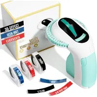 Aura Labelmaker - Laberprinter - Draagbare Laberprinter - 3 Kleuren Printape - Compact - Groen - 11cm x 10cm x 9cm