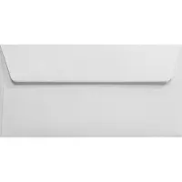 Netuno Gefactureerde witte enveloppen DL - 110 x 220 mm - 25 stuks - HK zelfklevend met plakstrip - 120 gram - Aster Laid -