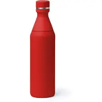 Roly Rode thermosfles, RVS, 550ML. Deksel in twee delen waardoor dispenser gescheiden is.