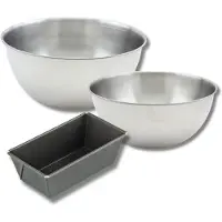 Zenker Bakset met mini cakevorm 20 cm, 2 mengkommen en 1 spatel