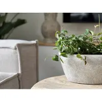 HS Potterie Kobe pot Beige Ovaal L33 x D16 x H26