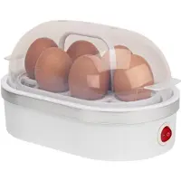 DNA Eierkoker Electrisch - Eierkoker - Eierkoker Met Timer - Wit - 14cm x 22cm x 13cm
