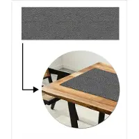 MuchoWow Tafelloper 150x50 cm - Tafelmat vinyl Grijs - Muur - Scheuren - Tafeldecoratie - Tafelversiering - Keuken decoratie - Tafel versiering