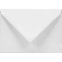 Netuno Gladde witte enveloppen C6 - 114 x 162 mm - A6 - 25 stuks - NK natgelijmde - 120 gram - Z-Bond -