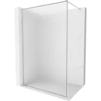 Mexen Kioto-F douchewand Walk-in met frame 80 x 202 , matglas 8 mm, chroom - 800-080-104-01-30