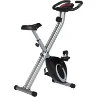 SCH Hometrainer Fiets - Hometrainers Fitness - Hometrainer - Zilver- 87cm x 44cm x 118cm