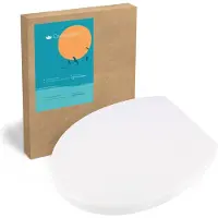 Calmwaters Modern Soft - WC-bril - Wit - Duroplast - Overlappend - Softclose - Afneembaar