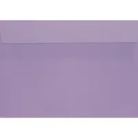 Netuno Gladde paarse enveloppen A5 - 162 x 229 mm - C5 - 20 stuks - HK zelfklevend met plakstrip - 120 gram - Design -