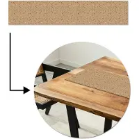 MuchoWow Tafelloper 150x30 cm - Tafelmat vinyl Terrazzo - Patroon - Beige - Tafeldecoratie - Tafelversiering - Keuken decoratie - Tafel versiering