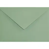 Netuno Gladde groene enveloppen C6 - 114 x 162 mm - A6 - 25 stuks - NK natgelijmde - 120 gram - Keaykolour -