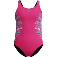 Speedo - Kid's Placmement Muscleback - Badpak 164, roze