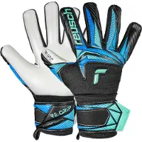 Reusch Sporthandschoenen 'Attrakt RE:GRIP NC Junior' blauw / zwart