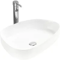 Mexen Chiara opbouw wastafel 54 x 39 cm, wit - 21585400