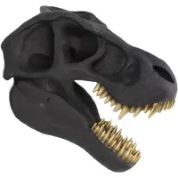 Invicta Wanddecoratie sculptuur T-REX 40 cm zwart - 48059