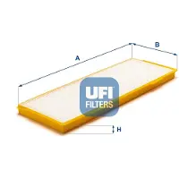 Ufi 53.289.00 Interieurfilter