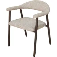DS4U - Quinn basic eetkamerstoel - walnoot
