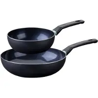 Fackelmann Set of 2 woks - - Brandao - 20 and 28 cm