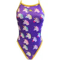 Turbo Unicorn Revolution Swimsuit Paars 3XL Vrouw