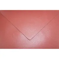 Netuno Metallic (parelmoer) rode enveloppen A5 - 162 x 229 mm - C5 - 20 stuks - NK natgelijmde - 120 gram - Aster Metallic -
