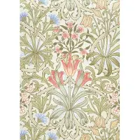 IXXI Woodland Weeds, William Morris & Victoria and Albert Museum - 100 x 140 cm - Grote wanddecoratie en posters - Kleurrijk, Bloemen, Botanisch