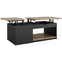 Vicco Avela Salontafel – 55 x 110 cm Zwart