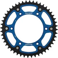Supersprox Stealth-kettingtandwiel 520 - 48 tanden (blauw) RST-990:48-BLU | ID 125,0 mm, LK 150,0 mm, 6 gaten