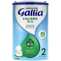 Gallia Calisma 2e Leeftijd 6-12 Maanden Biologisch 800 g