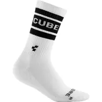 Cube After Race Long Socks Wit EU 36-39 Man