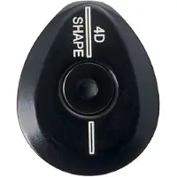 Deda Address Cap For Stem Superzero D-shape Zwart 1 1/8´´