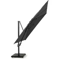 Madison Monaco III Flex l300b300cm Grijs met Kruisvoet en Parasolvoettegels