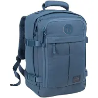 Cabin max CabinMax Metz Reistas – Handbagage 24L Ryanair / Wizz Air – Rugzak Transavia – Schooltas - 40x30x20 cm – Compact Backpack – Lichtgewicht – Loch blue