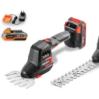 FUXTEC 20V Grasschere und Strauchschere FX-E1HHS20-SET