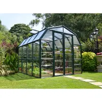Palram Tuinkas Grand Gardener 8x8 - Hybride - Groen - 264x265x238cm