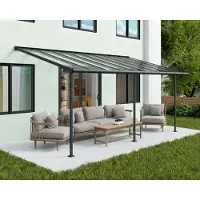Canopia By Palram Aluminium carport Sierra Palram - Canopia 3 x 6,1 m grijs