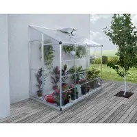 Canopia Tuinkas Lean To 8x4 - Hybride - Zilver - 244x124x225cm