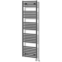 Maxaro Zeus Radiator Elektrisch | 50x174 cm Donkergrijs 900 Watt Aluminium