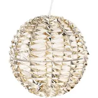 Wellhome Goud Heldere Lichtgevende Baldecoratie Met 300 Micro-ledlampjes 30 Cm