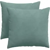 vidaXL Zitkussens 2 pcs Zeegroen 50 x 50 cm Corduroy stof